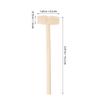 HOOTNEE 50pcs Small Wooden Hammer for Mini Educational Mallet Safe Creative Pounding Tool for Motor Skill Development at Home and School view 2