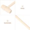 HOOTNEE 50pcs Small Wooden Hammer for Mini Educational Mallet Safe Creative Pounding Tool for Motor Skill Development at Home and School view 3
