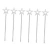Levemolo 6pcs Star Shaped Fairy Wand Lightweight Sticks for Costume Party Dress Dress Performance Cosplay view 1