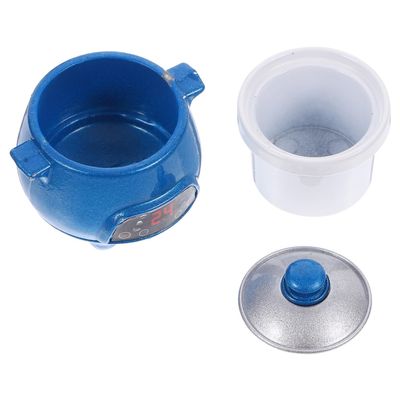 JOINPAYA Miniature Rice Cooker Model for Dollhouse Kitchen Decor Mini Electric Cooker Scene Accessory Blue Mini Kitchen Ornament for Home Display and DIY Craft
