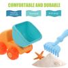 Beaupretty 14pcs Sand-Excavating with Bucket Shovel Car for Beach Sandbox Backyard Play Portable Soft S Outdoor Sand Tools Kit for Boys view 4