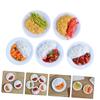 Alasum 5pcs Realistic Chinese Rice Food Model Lifelike PVC Pretend Play Food for Photo Props and Restaurant Display Accessories Decorative Kitchen and Dining Table Showcase view 4