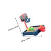 2 Sets Mini Basketball Game Desktop Basketball with Red Blue Hoops Educational Sports Game for Hand-Eye Coordination and Creative Play Fun Indoor Tabletop Activity view 2