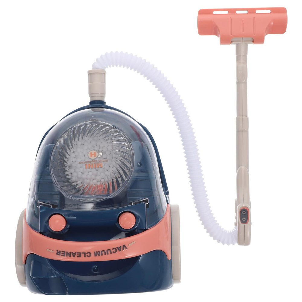 BESPORTBLE Electric Vacuum Cleaner for Pretend Play Safe Plastic Mini Dust Catcher Educational Home Appliance Simulation for Learning Tool