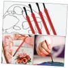 Abaodam 50Pcs Paint Brush Set Small Watercolor Brushes for Safe Material Easy to Handle Bulk Art Supplies for Boys and Creative Painting view 2