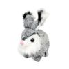 KiBcsLic Bunny Toy Rabbit Interactive Electronic Pet Cute Wiggle Ears Walking for Girls and Boys Children Party Favors, Dark Gray view 1