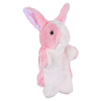 BESPORTBLE Plush Rabbit Hand Puppet for Soft Cartoon Animal Puppet for Imaginative Storytelling and Role Play Educational Interactive for Parent Fun for Early Learning