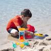 Beaupretty Sand with Straw Beach Bucket and Digging Tools Safe Outdoor Plaything for Beach Backyard and Gardening Fun view 4