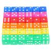 BESPORTBLE 36pcs Transparent Acrylic Dice Set for Board Games and Math Teaching Straight-Edged Dice for Classroom Use Party Activities Educational Counting Tools view 1