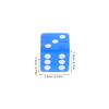 BESPORTBLE 36pcs Transparent Acrylic Dice Set for Board Games and Math Teaching Straight-Edged Dice for Classroom Use Party Activities Educational Counting Tools view 2
