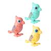 TOYANDONA 3pcs Wind-up Chicken for Lightweight Plastic Animal Walking Smooth Safe Material Random Colors Party and Easter Basket Fillers Random Color view 1