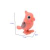 TOYANDONA 3pcs Wind-up Chicken for Lightweight Plastic Animal Walking Smooth Safe Material Random Colors Party and Easter Basket Fillers Random Color view 2