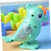 TOYANDONA 3pcs Wind-up Chicken for Lightweight Plastic Animal Walking Smooth Safe Material Random Colors Party and Easter Basket Fillers Random Color view 4