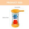 Abaodam Beach Sand Play Outdoor with Bucket Shovel and Molds for Boys and Creative Plastic Sand for Backyard Pool and Seaside Fun Enhances Coordination and Imagination view 2