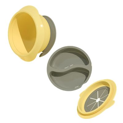 Portable Suction Bowl with Detachable Design Lightweight and Practical Food Container for Leak Prevention and Easy Cleaning Safe Feeding Tableware