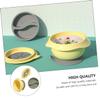 Portable Suction Bowl with Detachable Design Lightweight and Practical Food Container for Leak Prevention and Easy Cleaning Safe Feeding Tableware view 3