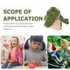 Abaodam Realistic Alligator Plush Animal Puppet with Open Mouth Soft Stuffed Hand Puppet for Interactive Storytelling and Play Lightweight Portable Educational for Boys view 3