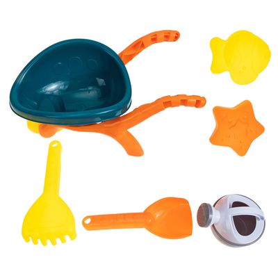 Beaupretty Beach for Sand Plaything with Bucket Shovel Rake and Molds for Outdoor Sand and Water Fun Safe Lightweight Design for Boys
