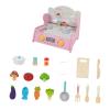 DYNWAVE Playset Pretend Play Furnishings Handcraft Crafts Preschool Kindergarten Fine Motor DIY Model Gift Cooking, Pink Set B view 1