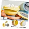 Mikinona Portable Suction Bowl with Detachable Suction Cup Food-grade Tableware Leak-resistant and Easy to Clean for Safe Odorless Material in Yellow view 4