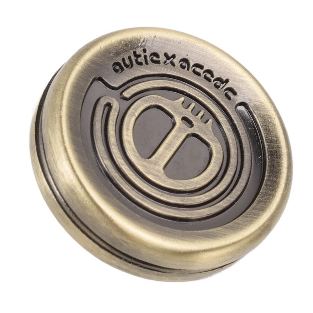 Aumotop Demon Precise Magnetic Slider, Stainless Steel Stress Relief Toy, for Travel, Work and Home