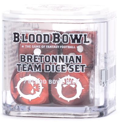 Blood Bowl - Bretonnian Team Dice