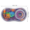 TOPINCN Kids DJ Mixer Toy, Phone Connecting Music Creation Party Mixer Turntable Toy with Built in Microphone for Kids, for Fans of Toys view 2