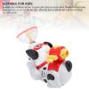 plplaaoo Electric Dog Toy for Kids Interactive Puppy with Stunt Rotating Spray Function Musical Light Sound Effects Safe ABS Material Toddler Toy for Boys Girls Ages 3+ view 3