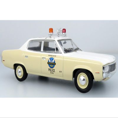 1972 Matador Police Car Phoenix Police Department White and Beige 1/43 Diecast Model 43-0590