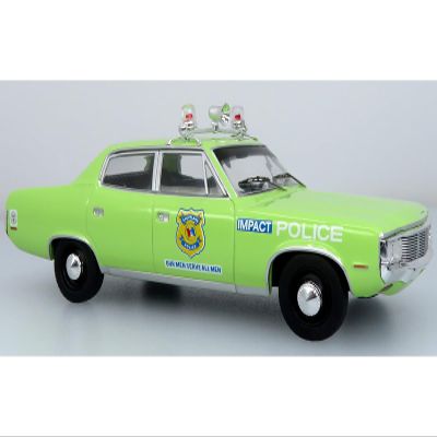 1972 Matador Police Car Cleveland Police Department Light Green 1/43 Diecast Model 43-0589