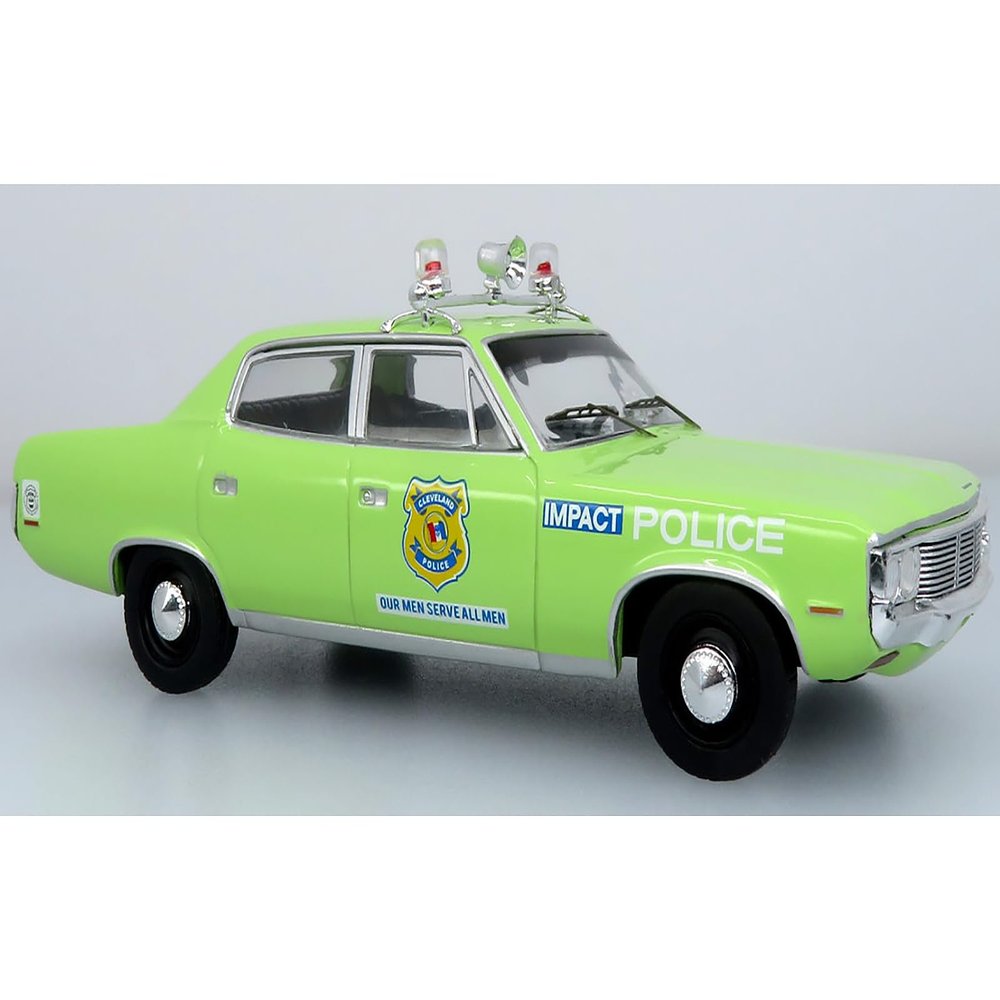 1972 Matador Police Car Cleveland Police Department Light Green 1/43 Diecast Model 43-0589