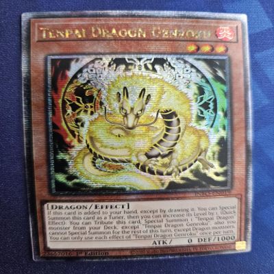 Tenpai Dragon Genroku (Quarter Century Secret Rare) - INFO-EN019 - Quarter Century Secret Rare - 1st Edition