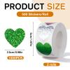 1000Pcs Heart Stickers 1Inch Valentines Day Self Adhesive Stickers Glitter Colored Heart Shaped Sticker Roll for Envelope Seal Birthday Wedding view 2