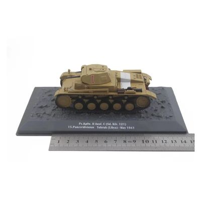 1/43 for Pz.Kpfw.II Ausf.C Tank C Type X Military Car Model Alloy Play Vehicles Scene Display