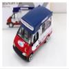 1/64 for Ice Cream Van Car Model Alloy Blue Cute Alloy Car Model Play Vehicles Collection Toys view 2