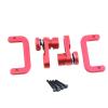 Rc Upgrade Parts For Axial For Scx10 III 1/10 RC Crawler Car Upgrade Parts Accessories Metal Dig 2-Speed Shift Servo Horn Arm Protect Mount Set(Red) view 1