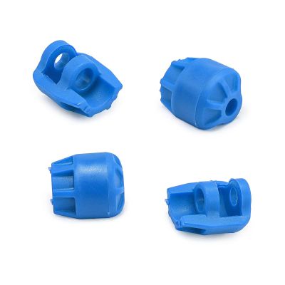 Rc Accessories For ARRMA 6S 1/7 1/8 4pcs Shock Cap Protector Absorber Protection Cover AR330492 RC Car Upgrade Parts Accessories(Blue)