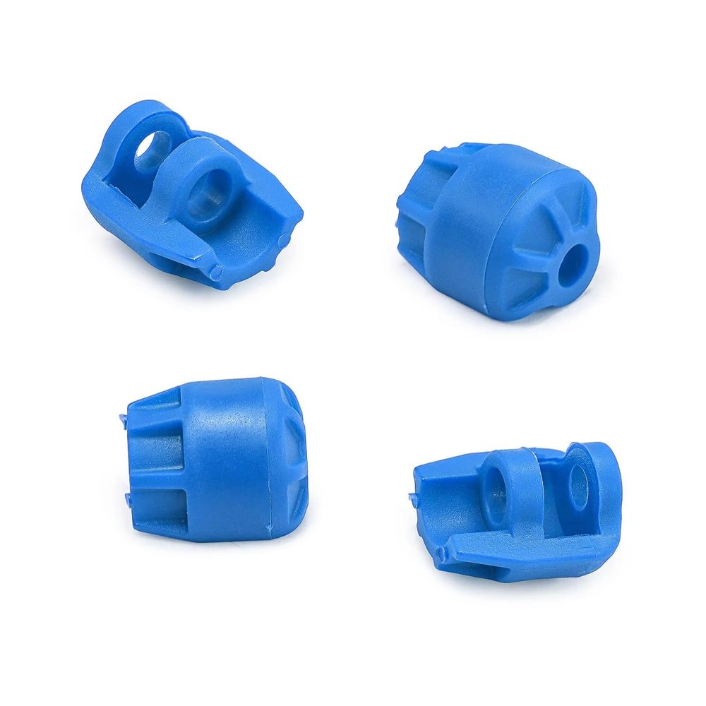 Rc Accessories For ARRMA 6S 1/7 1/8 4pcs Shock Cap Protector Absorber Protection Cover AR330492 RC Car Upgrade Parts Accessories(Blue)