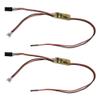 2PCS 3-6V 15A 1S Mute Brushed ESC One-way Electronic Speed Controller BEC Step-up To 5V 600mA Compatible With RC Model Airplane N30 Motors Universal Fit Aftermarket Replacement view 1