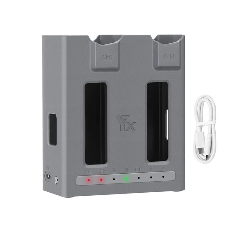 Chuhals for Two-Way Intelligent Charger with Discharge Function for Butler Batteries Box 90 Minutes Fast Charging for DJI for Mavic 4pro Drone