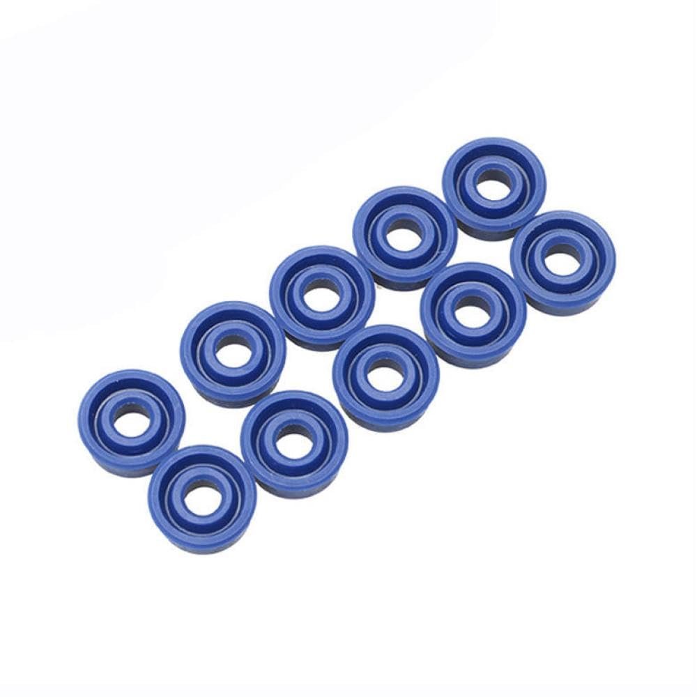 10PCS Drive Shaft Sealing Ring Gasket Waterproof Seal PU Gland Compatible with RC Brushed Electric Boat Axle Inner Dia 4mm 5mm 6mm 8mm(10x20x8mm)