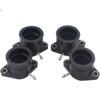 4Pcs Motorcycle Carburetor Interface For XJR400 XJR 400 1993 1994 1995 1996 1997 1998 1999 Intake Rubber view 3