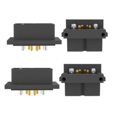 2Pairs XT30 Connector with Crown Spring 30A Current Lipo Connection Parts Compatible with RC Aircraft Car Male Female Butt Plug(2pairs YZT0618-0619)