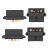2Pairs XT30 Connector with Crown Spring 30A Current Lipo Connection Parts Compatible with RC Aircraft Car Male Female Butt Plug(2pairs YZT0618-0619) view 1