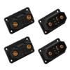 2 Pairs VTOL Drone Servo Connector JX4 JX6 JX8 JX9 Quick Release Male Female Plug UAV Parts Compatible with RC Airplane Model Turbojet(2pairs JX6) view 1