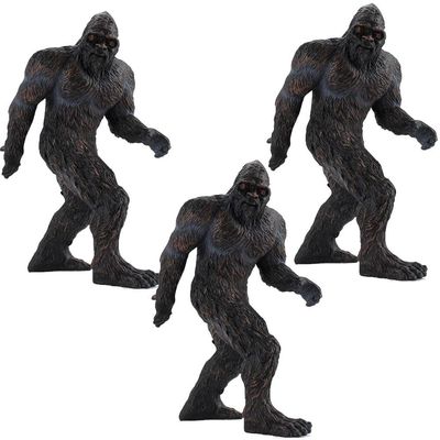 UCCKEYI 3Pcs Compatible with Bigfoot Action Figure Collectible Statue Decor Figurine Weird Gift Figure Statue