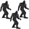 UCCKEYI 3Pcs Compatible with Bigfoot Action Figure Collectible Statue Decor Figurine Weird Gift Figure Statue view 1
