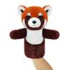 JUSTQUNSEEN Puppet for Kids Role Play Gift Boys Girls Interactive Learning Animal Classroom Supplies Washable Soft Stuffed Forest Friends Red Panda Puppet view 1