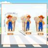 38 PCS Wooden Community Helpers Small Multicultural Career People Figures Occupations Dress up for Preschool Learning Toys Boys Girls Birthday Gifts view 2