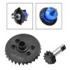 1/10 RC Car Differential Gear Metal Maintenance Assembly RZ035 10T-29T Ratio Pinion Gear for 4x4 RC Vehicle, Front view 4